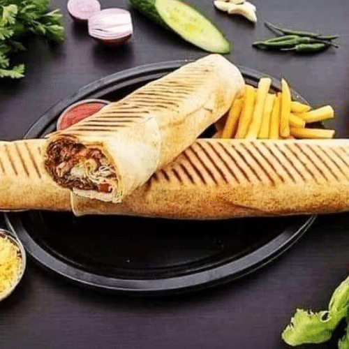 Tortilla kebab z serem
