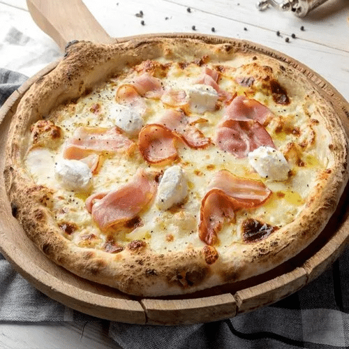 pizza biały szczyt