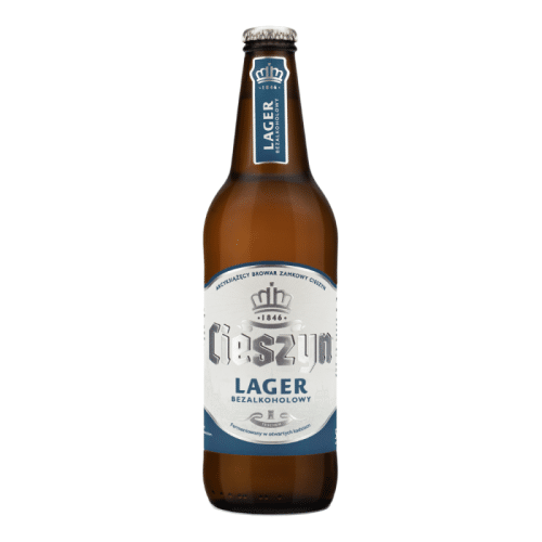 Cieszyn Lager bezalkoholowe 0,5l