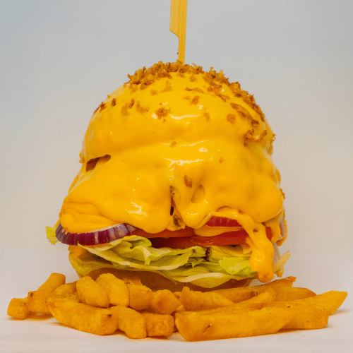 King Cheddar & Becon (polany serem)