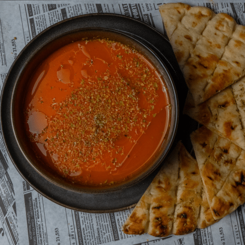 Krem z pieczonych warzyw (Vege)