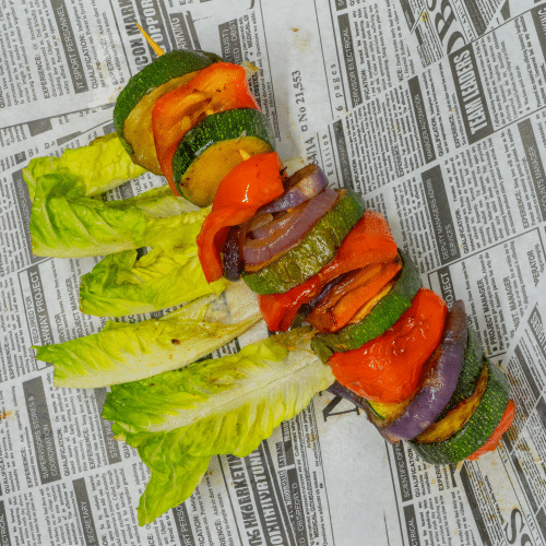 Szaszłyk z grillowanych warzyw (Vege)