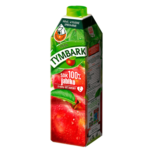 Tymbark sok jabłkowy 1l