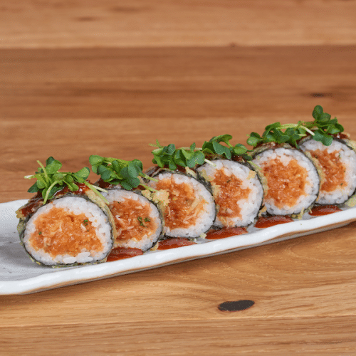 Tempura roll łosoś (5 szt.)
