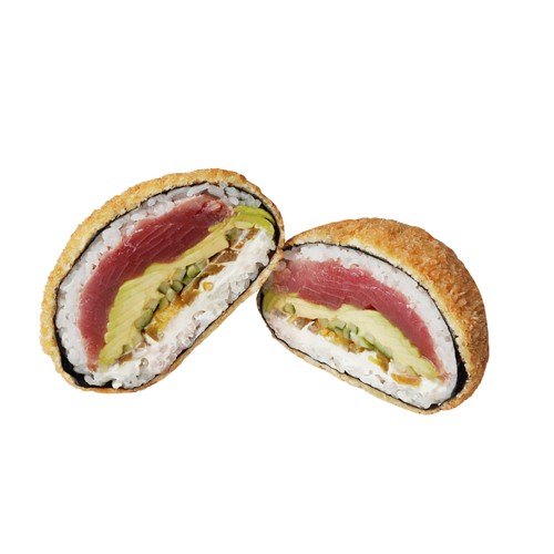 Sushi-Burger z tuńczykiem i jalapeno