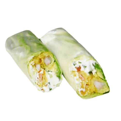 Spring roll z krewetkami w tempurze