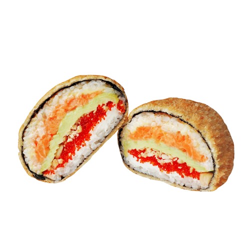 Sushi-Burger z łososiem