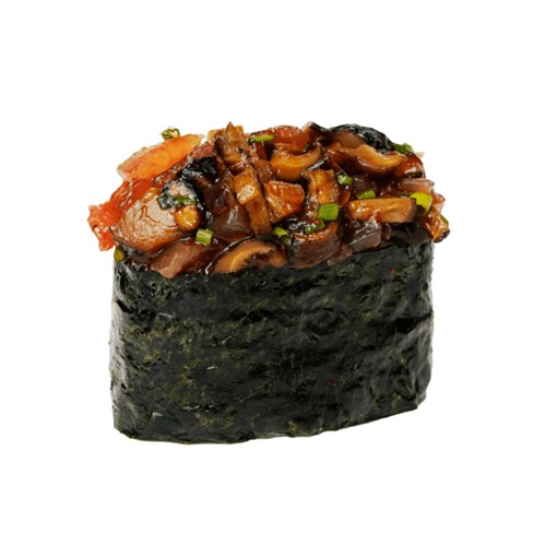 Gunkan z tunczykiem i shitake