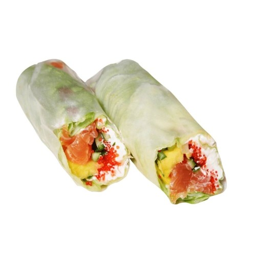 Spring roll z łososiem