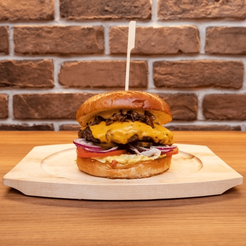 Burger Old School Curry