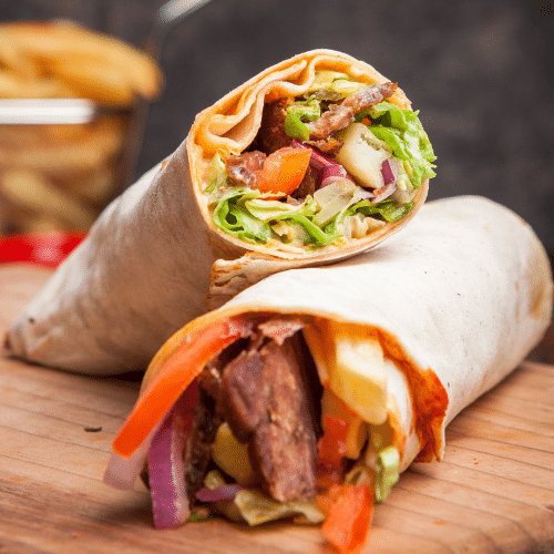 kebab z samym mięsem