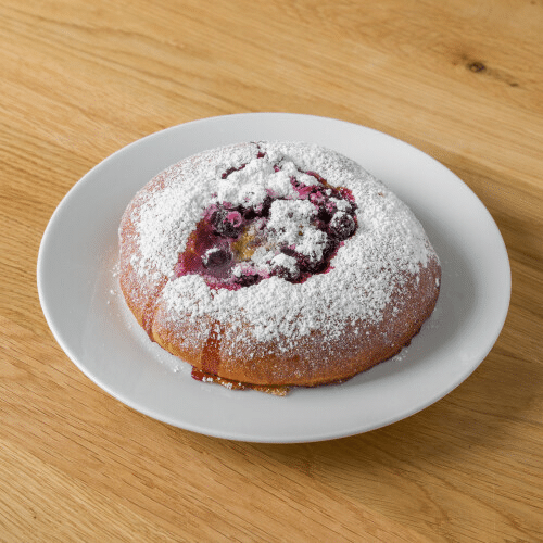 Drożdżówka z dżemem