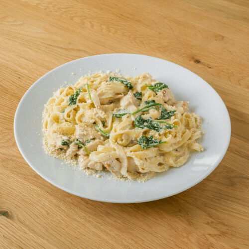 Makaron z kurczakiem