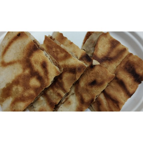 Hawawshi z wołowiną i miksem serów