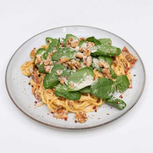 Makaron spinaci con ricotta
