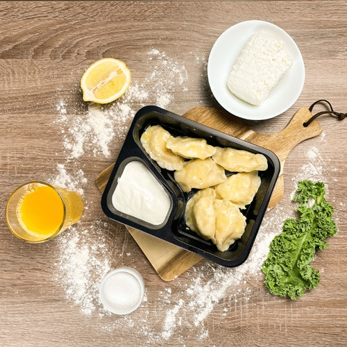 Pierogi z serem na słodko