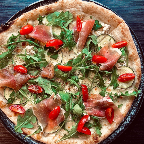 Pizza Zucchinni e Parma