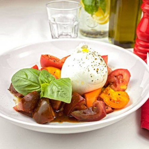 Burrata di Bufala DOP z Pomidorami