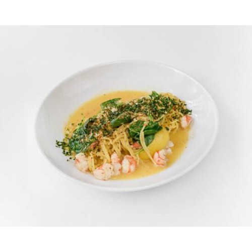 Spaghetti al Limone e Gamberetti