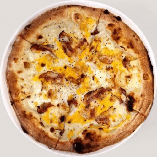 Pizza Cacio e Uova