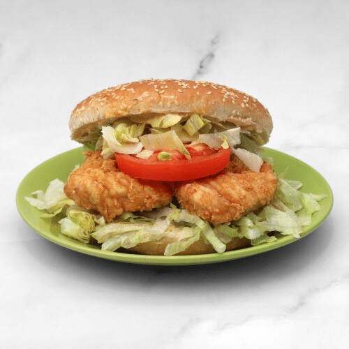 Chrupiący kurczak burger