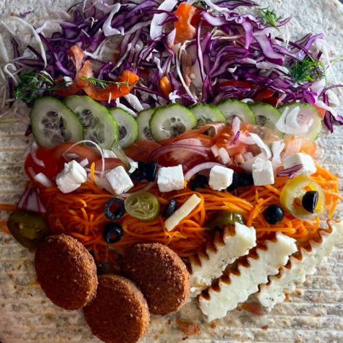 Kebab Buła Wege