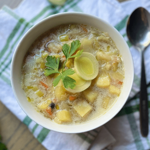 Zupa porowa (dnia)