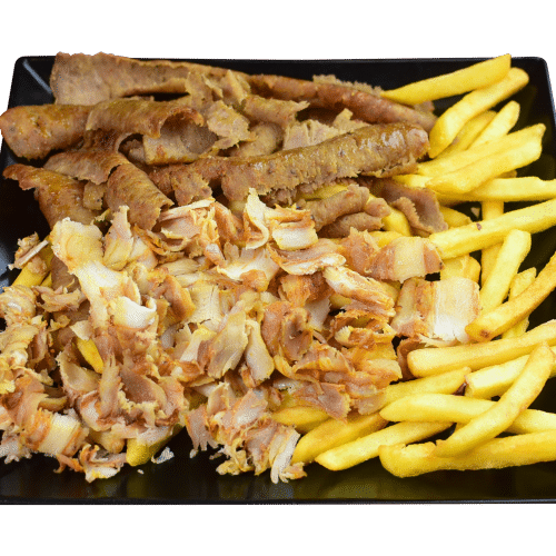 e. Mięso na frytkach