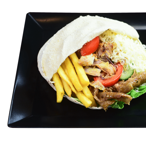 G. Medium pita ser frytki