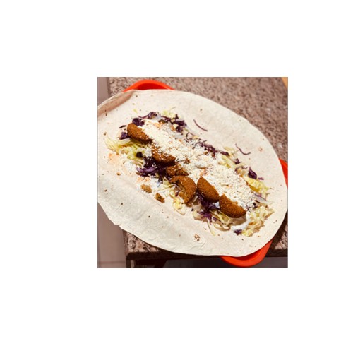 Tortilla wegetariańska z Falafelem