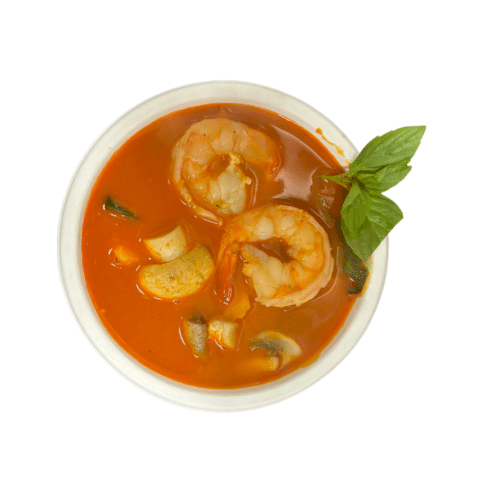 25. Zupa tom yum z krewetkami mała