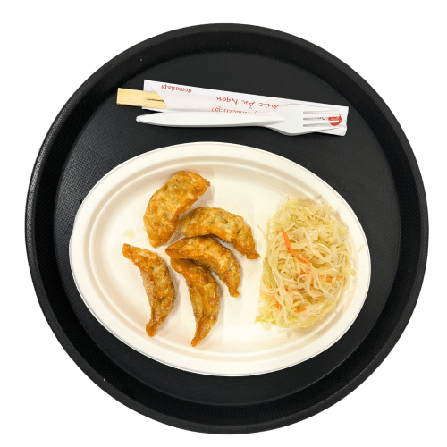 Pierogi smażone z wołowiną 5 szt.