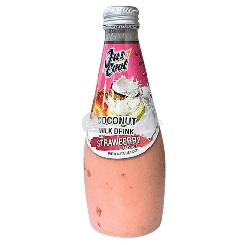 Napój kokosowy o smaku truskawkowym Jus Cool 0,29l