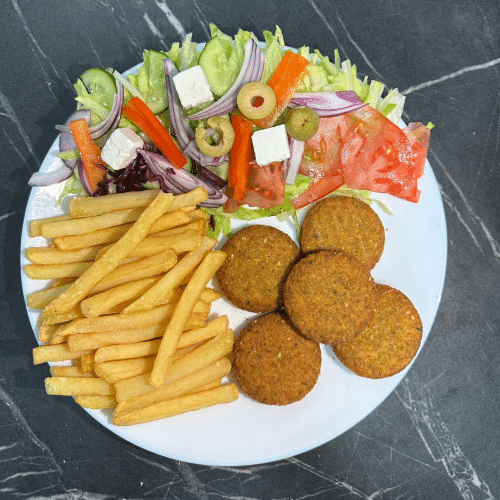 Talerz falafel