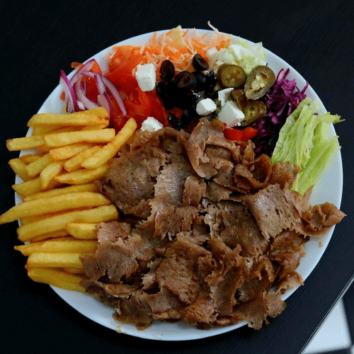 Talerz kebab