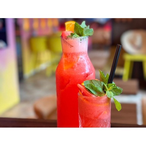 Domowa lemoniada truskawkowa 330ml