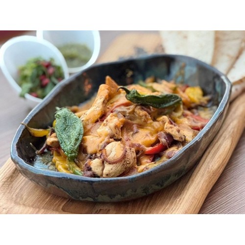 Fajitas z krewetkami