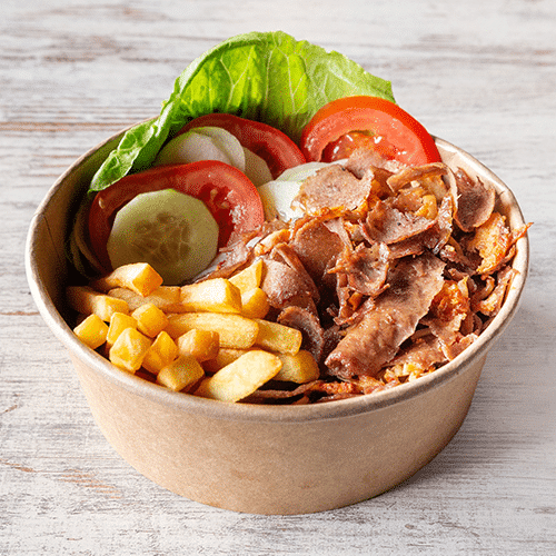 Kebab w kubełku
