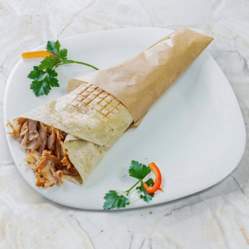 Kebab w tortilli