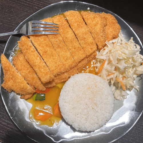 Kurczak chrupiący po tajsku sos mango