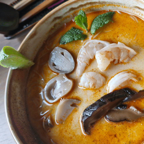 Zupa Tom-kha z krewetką